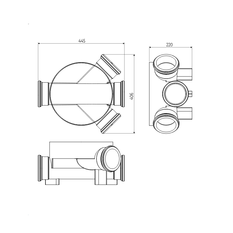 320 INSPECTION CHAMBER BASE - Image 3