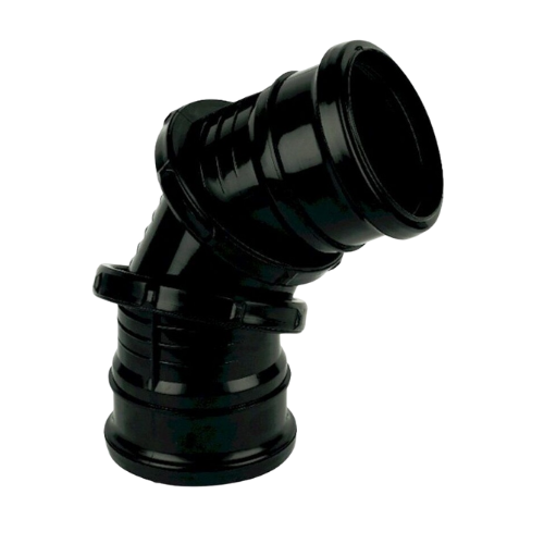 Adjustable Bend 0-90° Black