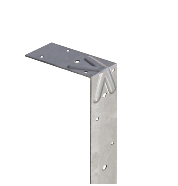 Galvanised Restraint Strong Tie Heavy Engineered Strap Bent,1200 mm - Image 3