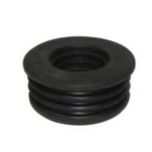 32mm Boss Pipe Rubber Adaptor - Black