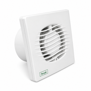 Bathroom Extractor Fan with Timer. Steeple SF4TN 100mm