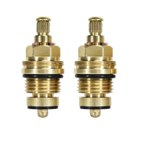 Full Turn Brass Threaded Tap Glands Pack – 1/2" Tap Valves with Threaded Collar