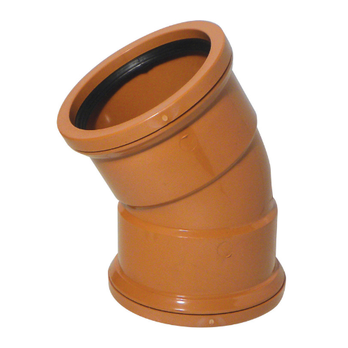 110mm Underground Bend Double Socket 30°