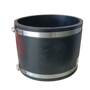 6" x 6" (170 mm - 150 mm) RUBBER REPAIR FLEXIBLE COUPLING