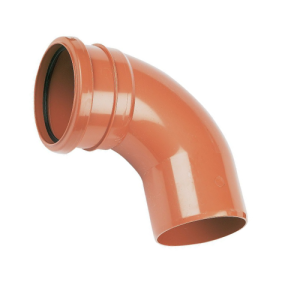 110mm Underground Bend Single Socket 90°