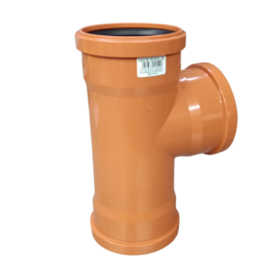 87.5 Degree Branch Triple Socket Tee 110mm