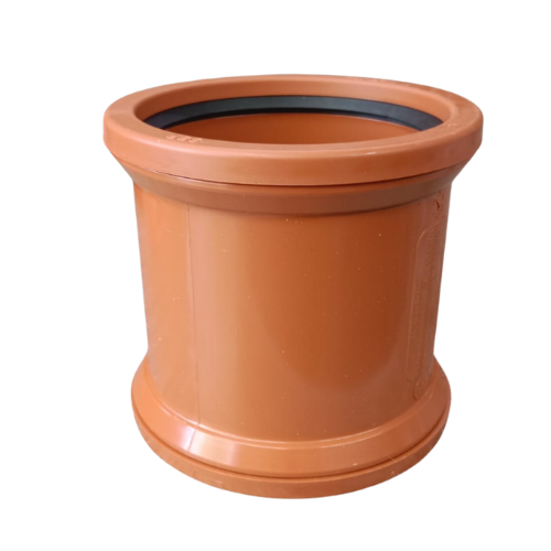 160mm Underground Drainage Double Socket Coupling
